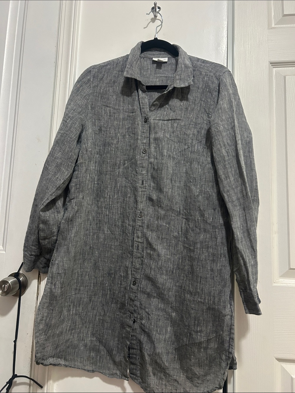 J. Jill Gray Long Button-Front Tunic